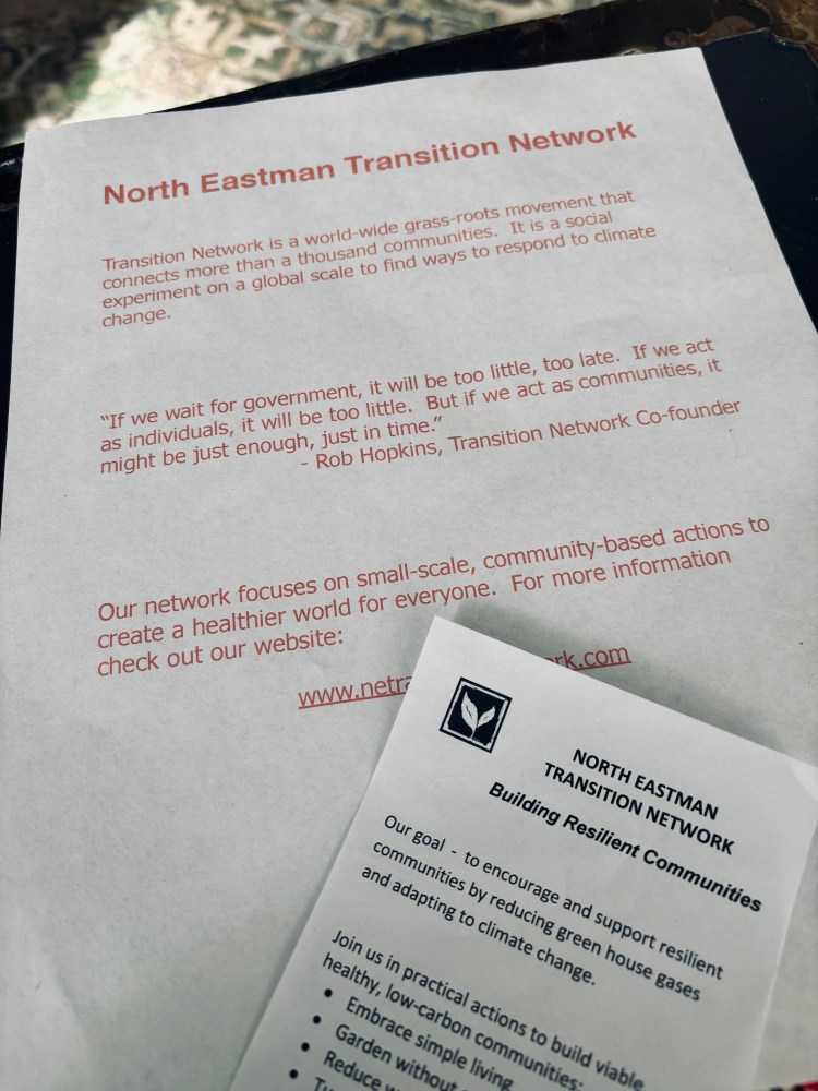 Papers from the North Eastman Transition Network