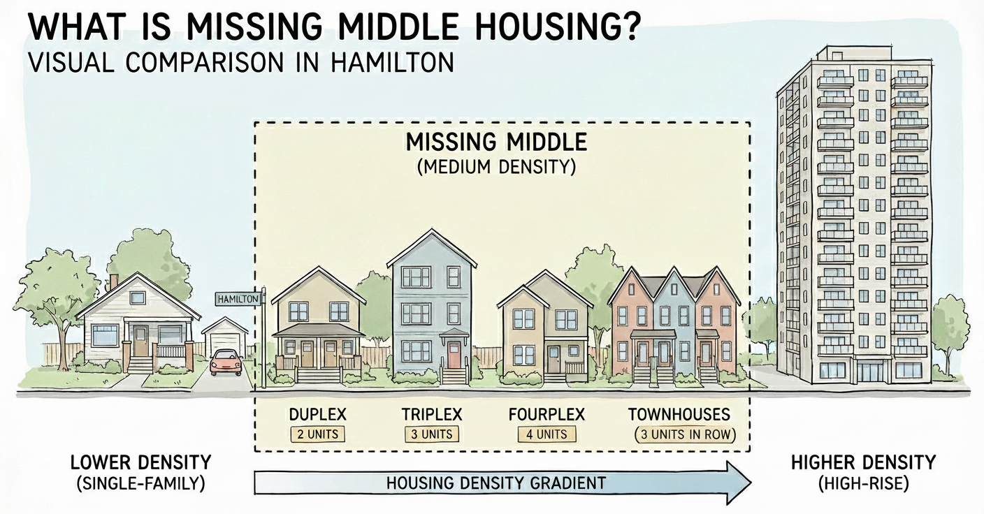 A visual representation of missing middle housing